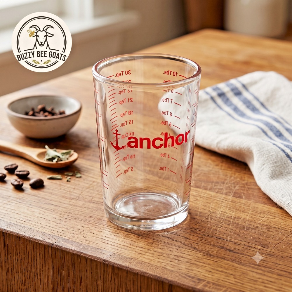 Anchor Hocking 5 oz Glass Measuring Cup Graduated USA Heavy Duty Shot Glass